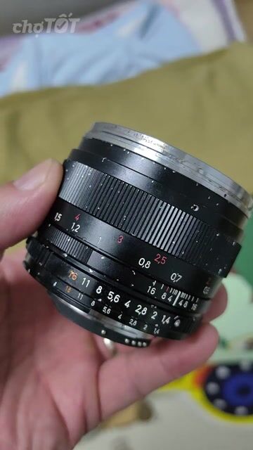 Ống kính Carl Zeiss Planar 1.4/50 ZF.2 đã sử dụng. Mua bán Máy ảnh, Máy quay tại Quận 10 Tp Hồ Chí Minh được đăng bởi Đình Sang hình 1