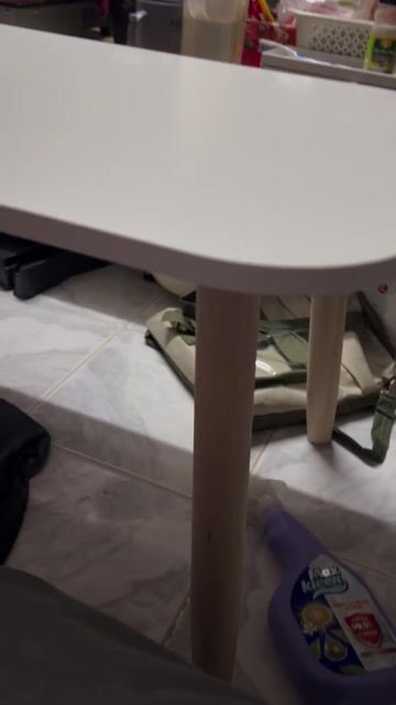 Bàn gỗ trắng 90x50x40cm. Mua bán Bàn ghế tại Quận 5 Tp Hồ Chí Minh được đăng bởi Gia Hân hình 1