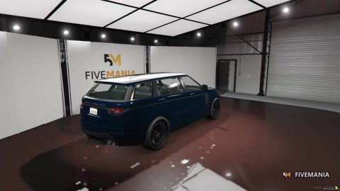 FIVEM Range Rover Sport | Lore Friendly Luxury SUV | Interior & Exterior | Working Lights | Add-On | Optimized | Fivem Ready | High Quality, video preview