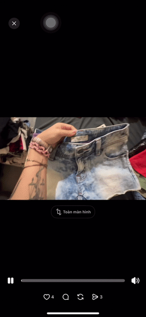 Quần short Jeans Nữ Calvin Klein Xanh M. Mua bán Quần áo tại Huyện Thường Tín Hà Nội được đăng bởi pass đồ hình 1