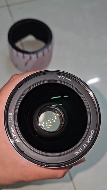 Ống kính Canon EF 24-70mm f/2.8L 77mm. Mua bán Máy ảnh, Máy quay tại Thành phố Buôn Ma Thuột Đắk Lắk được đăng bởi tai hình 1
