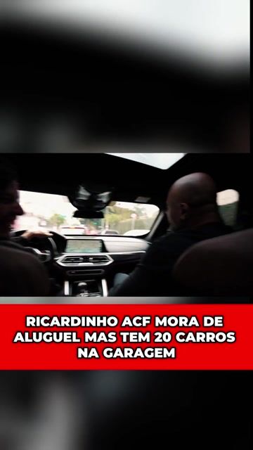 RICARDINHO ACF MORA DE ALUGUEL MAS TEM 20 CARROS NA GARAGEM