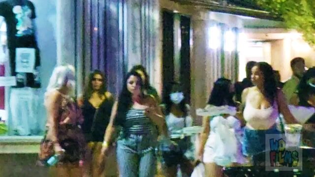 Clothed pizza run at night, no issues