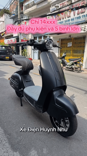 Xe đạp điện Vespa 946 - tặng đầy đủ phụ kiện. Mua bán Xe đạp tại Quận 8 Tp Hồ Chí Minh được đăng bởi Cửa Hàng Xe Điện Huỳnh Như  hình 1