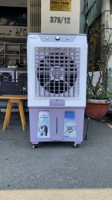 Quạt điều hòa 80L bảo hành 1 năm. Mua bán Quạt tại Quận Thanh Khê Đà Nẵng được đăng bởi Công ty TNHH Hiếu Trần hình 1