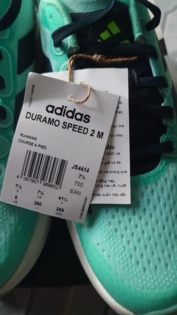 Giày chạy bộ Adidas Duramo Speed 2 Nam. Mua bán Giày dép tại Thị xã Ninh Hòa Khánh Hòa được đăng bởi Min Min hình 1