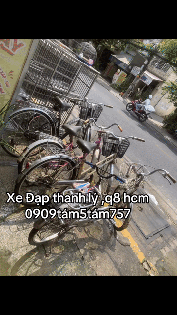 Thanh lý Xe đạp 🩷💚💛nhiều màu 20***k. Mua bán Xe đạp tại Quận 8 Tp Hồ Chí Minh được đăng bởi Cửa Hàng Thanh Lý Đồ Cũ Mới hình 1