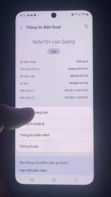 Samsung Note 10 128GB Đen. Mua bán Điện thoại tại Quận Gò Vấp Tp Hồ Chí Minh được đăng bởi Quang hình 2