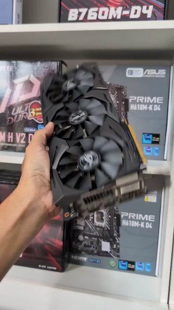 Card đồ họa ASUS GTX 1060 6G ROG STRIX zin đẹp. Mua bán Linh kiện (RAM, Card...) tại Huyện Hóc Môn Tp Hồ Chí Minh được đăng bởi Máy Tính DiDi System hình 1