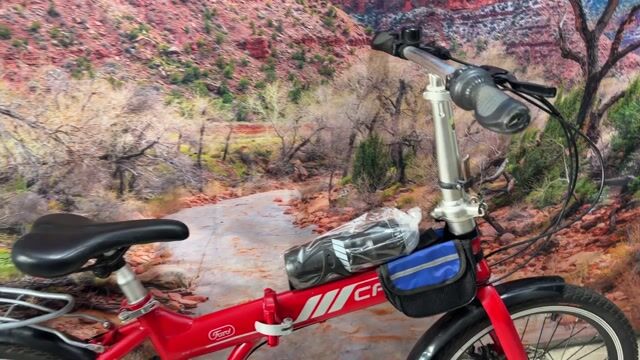 Xe đạp gấp CATANI Đỏ 20 inch. Mua bán Xe đạp tại Quận Tân Bình Tp Hồ Chí Minh được đăng bởi Bbb hình 1