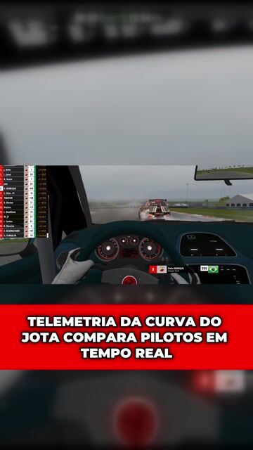 CURVA JOTA - TELEMETRIA COMPLETA PARA SIMULADORES E PILOTOS REAIS