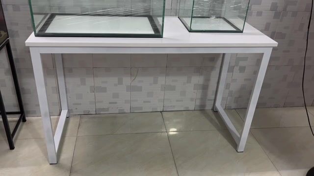 Bàn Gỗ MDF Sắt Trắng 120x50x75cm Mới 100%. Mua bán Bàn ghế tại Quận Bình Tân Tp Hồ Chí Minh được đăng bởi Trần Hiệp hình 1