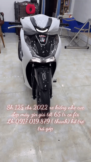 Honda SH 125 CBS 2022 Trắng Lướt. Mua bán Xe máy tại Thành phố Vũng Tàu Bà Rịa - Vũng Tàu được đăng bởi XE MÁY BẢO THANH  TPVŨNG TÀU hình 1