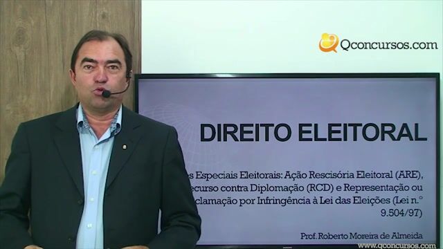 Ação Rescisória Eleitoral – ARE. Recurso contra Diplomação – RCD. Representação ou Reclamação por Infringência à Lei das Eleições (Lei Nº 9.504/97) - 1ª Parte