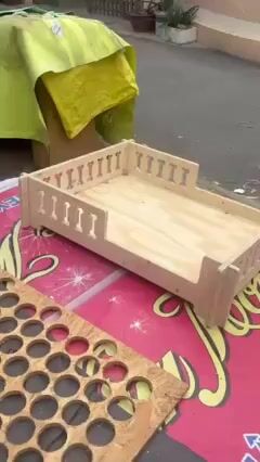 Giường thú cưng gỗ tự nhiên 80cm Mới đẹp. Mua bán Phụ kiện, Thức ăn, Dịch vụ tại Quận 11 Tp Hồ Chí Minh được đăng bởi Phương Thảo  hình 1