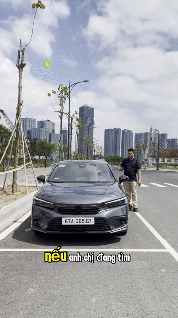 Honda Civic 2023 RS 32.000 km Xám - 1 chủ từ đầu. Mua bán Ô tô tại Thành phố Thủ Đức Tp Hồ Chí Minh được đăng bởi Trường Nguyễn Xe Sang hình 1