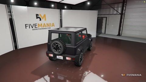 FIVEM Canny1 | Realistic Off-Road SUV [Unbadged] Add-On | Interior & Exterior | Working Lights | Custom Wheels | Optimized | Fivem Ready | High Quality, video preview