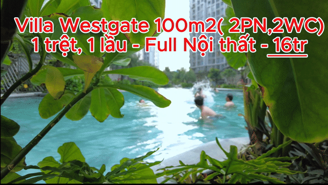 Cho thuê Căn hộ Chung cư West Gate Park Huyện Bình Chánh Tp Hồ Chí Minh diện tích 100 m² giá 15 triệu/tháng