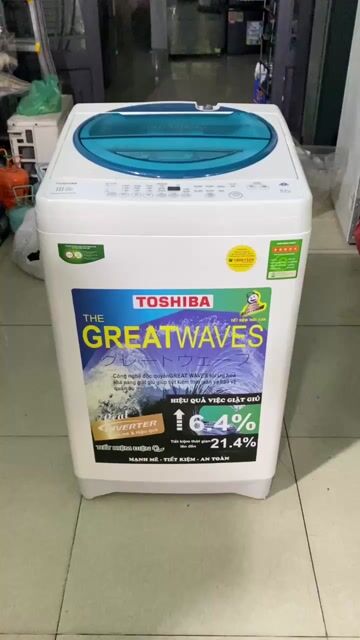 Máy giặt Toshiba 8.2kg Inverter. Mua bán Máy giặt tại Huyện Hóc Môn Tp Hồ Chí Minh được đăng bởi ĐIỆN LẠNH HẢI DI HÓC MÔN hình 1