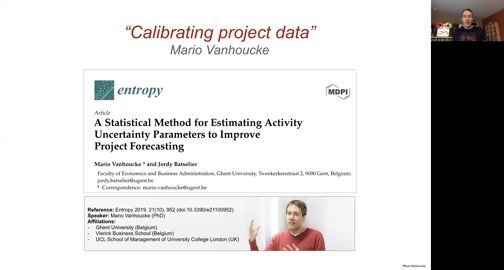 Estimating Activity Uncertainty Parameters to Improve Project Forecasting