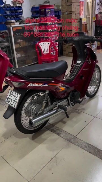 Wave Alpha 2002 zin mộc bstp chính chủ ký giấy. Mua bán Xe máy tại Quận Tân Phú Tp Hồ Chí Minh được đăng bởi Tuấn Đạt hình 1