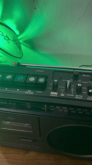 Đài cassette Sony CF-1980 Xám. Mua bán Tivi, Âm thanh tại Thành phố Thái Bình Thái Bình được đăng bởi Tiendungtptb hình 1