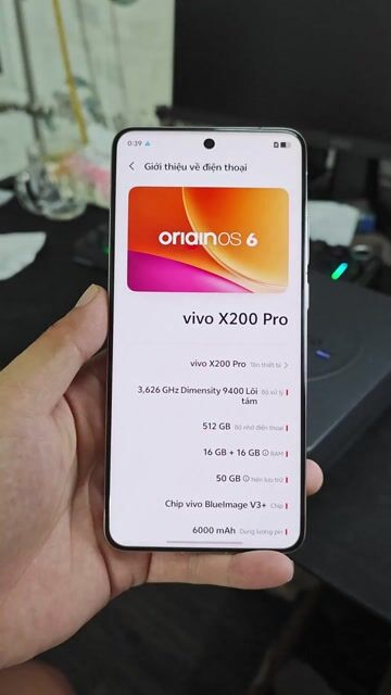 Vivo X200 Pro 16GB/512GB Bạc. Mua bán Điện thoại tại Quận Hải Châu Đà Nẵng được đăng bởi phuc nguyen hình 1