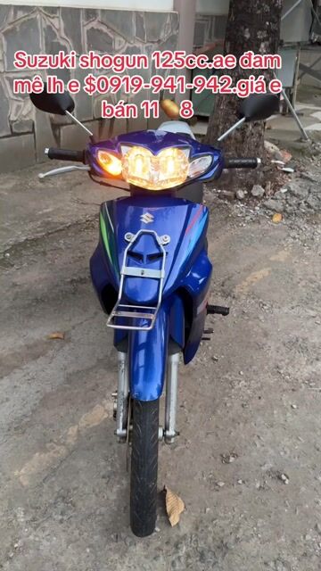 Suzuki Shogun 125cc Xanh dương. Mua bán Xe máy tại Thành phố Biên Hòa Đồng Nai được đăng bởi Cua hàng xe máy khánh den hình 1