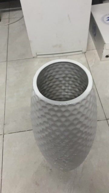 Bình hoa Trắng. Mua bán Cây cảnh, đồ trang trí tại Quận Gò Vấp Tp Hồ Chí Minh được đăng bởi Hoàng Nhân hình 1