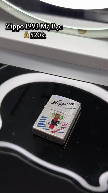 Bật lửa Zippo 1993 Mạ bạc Tốt. Mua bán Đồ sưu tầm, đồ cổ tại Quận 7 Tp Hồ Chí Minh được đăng bởi Thanh Tâm hình 1