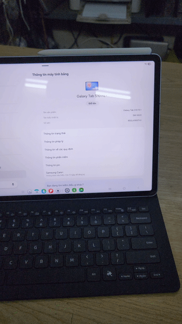 Samsung Tab S10 FE+ 8GB/128GB Xanh. Mua bán Máy tính bảng tại Quận Đống Đa Hà Nội được đăng bởi CỬA HÀNG T STORE ĐIỆN THOẠI LAPTOP HÀ NỘI hình 1