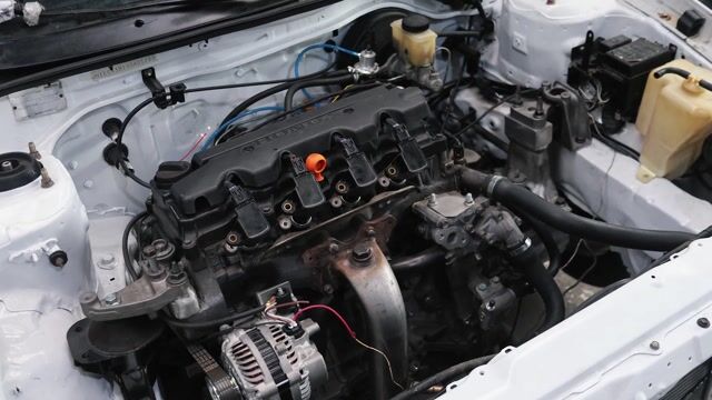 Mazda mx3 com suap de mecânica Honda r18 !