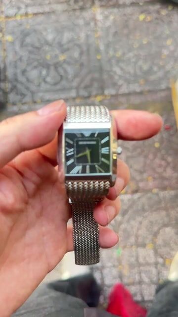 Đồng hồ Emporio Armani Bạc Kim loại. Mua bán Đồng hồ tại Quận Bình Thạnh Tp Hồ Chí Minh được đăng bởi Trương Đức hình 1