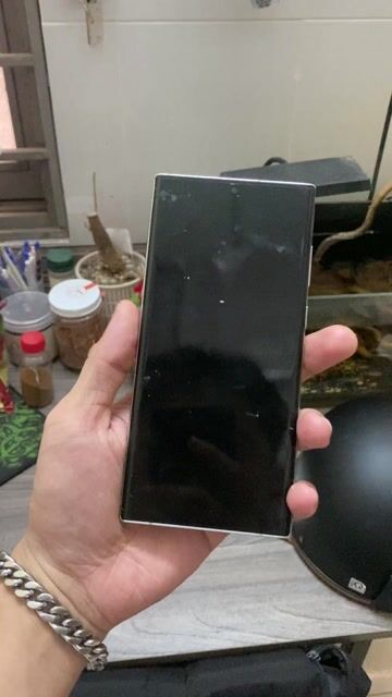 Samsung S22 Ultra 5G Trắng Hỏng màn hình. Mua bán Điện thoại tại Quận Cẩm Lệ Đà Nẵng được đăng bởi Khang hình 1