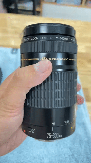 Ống kính Canon EF 75-300mm f/4-5.6. Mua bán Máy ảnh, Máy quay tại Huyện Đức Linh Bình Thuận được đăng bởi Tay GA Minh Võ hình 1