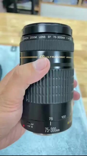 Ống kính Canon EF 75-300mm f/4-5.6. Mua bán Máy ảnh, Máy quay tại Huyện Đức Linh Bình Thuận được đăng bởi Tay GA Minh Võ hình 1