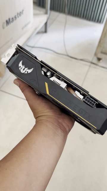 ASUS TUF Gaming GeForce® GTX 1660 SUPER™ 6GB GDDR6. Mua bán Linh kiện (RAM, Card...) tại Huyện Giồng Trôm Bến Tre được đăng bởi NGỌC KHOA hình 1
