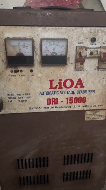 Ổn áp LIOA DRI - 15000 15000VA. Mua bán Đồ chuyên dụng, Giống nuôi trồng tại Quận Nam Từ Liêm Hà Nội được đăng bởi Lương MạnhCường hình 1