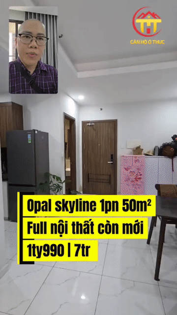 Mua bán Căn hộ Chung cư Opal Skyline Thành phố Thuận An Bình Dương diện tích 50 m² giá 1,95 tỷ