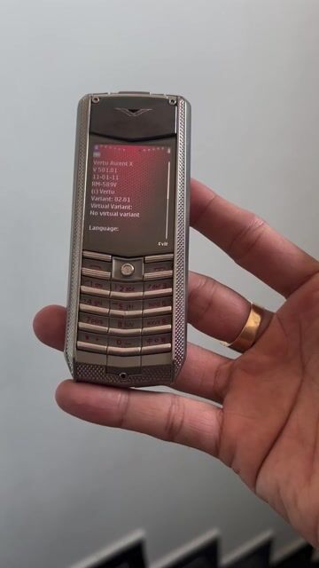 Vertu Ascent X Knuler 32GB Bạc Da Đỏ Zin Đẹp. Mua bán Điện thoại tại Quận 8 Tp Hồ Chí Minh được đăng bởi Thanh Đỗ hình 1