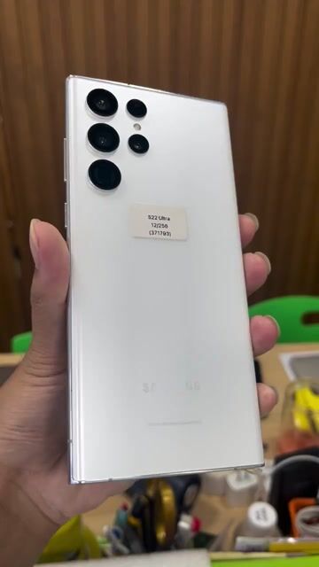 Samsung Galaxy S22 Ultra 256GB Trắng. Mua bán Điện thoại tại Quận Ngô Quyền Hải Phòng được đăng bởi lê thanh thuỷ hình 1