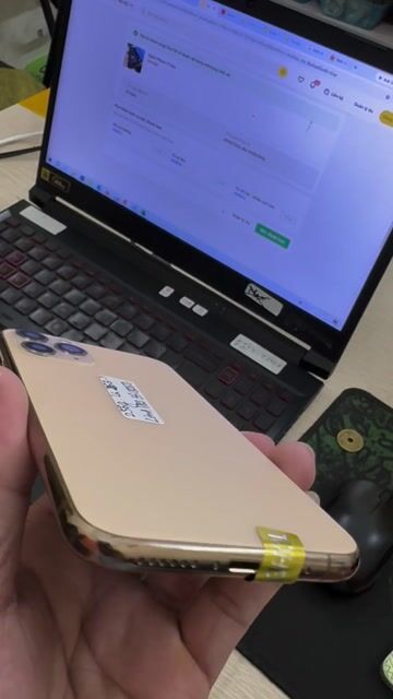 Apple iPhone 11 Pro 256GB Vàng Quốc tế Đã sử dụng. Mua bán Điện thoại tại Quận Thanh Xuân Hà Nội được đăng bởi Duy hình 1