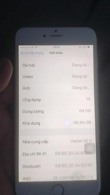Apple iPhone 6 Plus 64GB Trắng Đã qua sử dụng. Mua bán Điện thoại tại Huyện Kế Sách Sóc Trăng được đăng bởi thu xác điện thoại giá cao tận nơi  hình 1