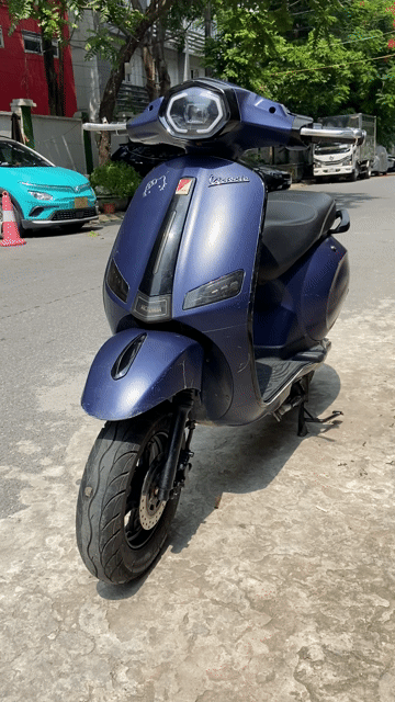 Xe máy điện Vespa Victoria 2023 Xanh. Mua bán Xe máy tại Quận Long Biên Hà Nội được đăng bởi Xe điện Huân Linh hình 1