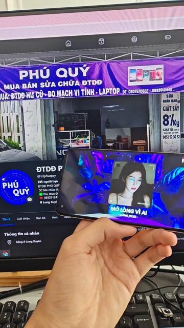 Oppo Reno 7 máy đẹp cấu hình cao. Mua bán Điện thoại tại Thành phố Long Xuyên An Giang được đăng bởi ĐTDĐ Phú Quý hình 1