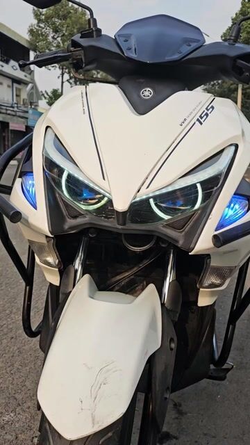 Yamaha NVX V1 2017 Trắng bạc. Mua bán Xe máy tại Thành phố Thuận An Bình Dương được đăng bởi Long hình 1