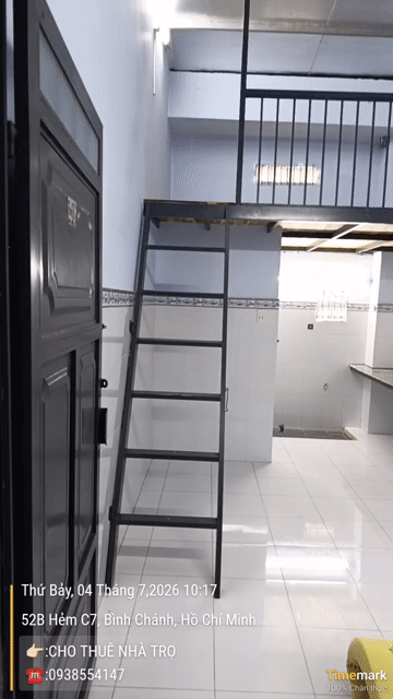 Cho thuê Phòng trọ Huyện Bình Chánh Tp Hồ Chí Minh diện tích 23 m² giá 1,6 triệu/tháng