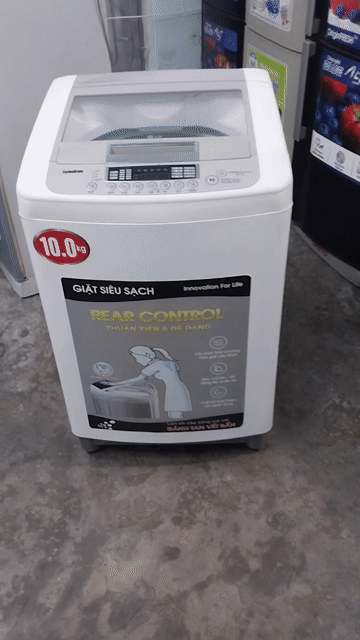 Máy giặt LG 10kg màu Trắng. Mua bán Máy giặt tại Huyện An Dương Hải Phòng được đăng bởi ĐIỆN MÁY MINH THÁI PHÁT  hình 1