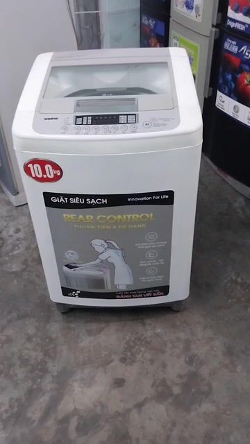 Máy giặt LG 10kg màu Trắng. Mua bán Máy giặt tại Huyện An Dương Hải Phòng được đăng bởi ĐIỆN MÁY MINH THÁI PHÁT  hình 1