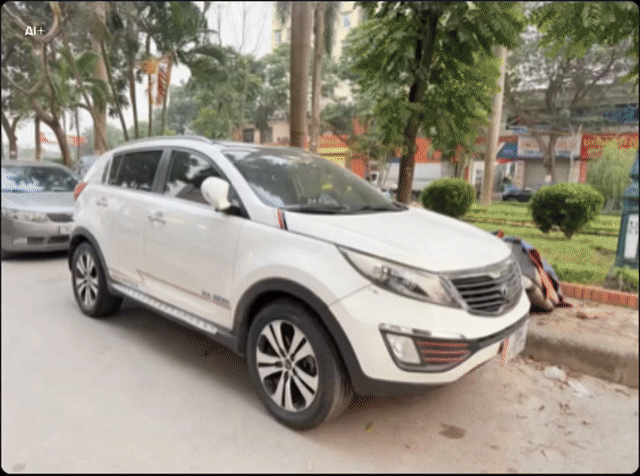 Kia Sportage 2013 Trắng 15.000 km Hàn Quốc. Mua bán Ô tô tại Huyện Thạch Thất Hà Nội được đăng bởi Tên chưa cung cấp hình 1